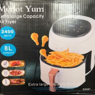 سرخ کن بدون روغن مرلوت یام مدل KZG61 ظرفیت ۸ لیتر مشکی