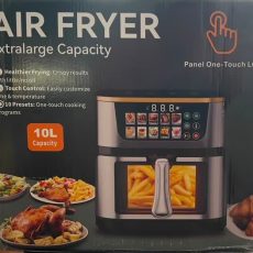 سرخ کن بدون روغن ۱۰ لیتری پنجره دار با پنل لمسی لمسی تصویری